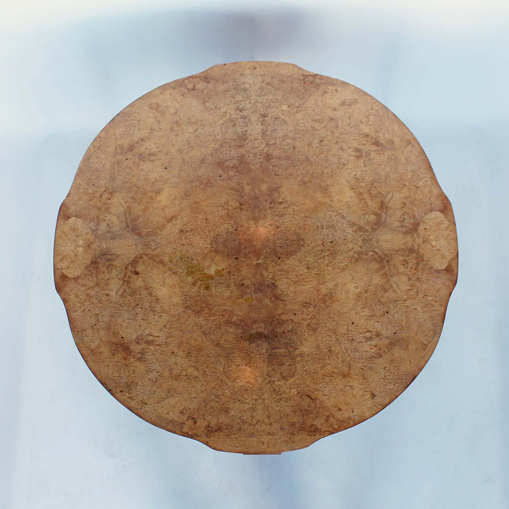 Art Deco nest of tables circa 1930 in burr walnut