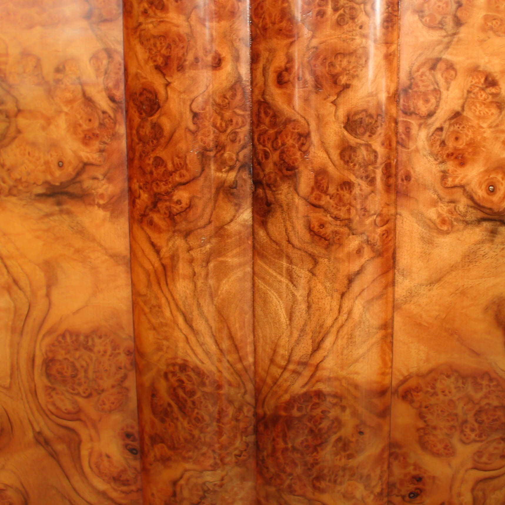 An Art Deco, walnut veneer sideboard by Harry & Lou Epstein at Jeroen Markies