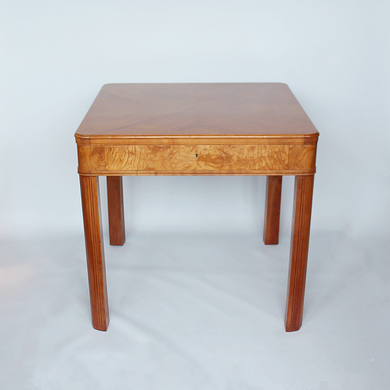Art Deco table with drawer circa 1930 at Jeroen Markies