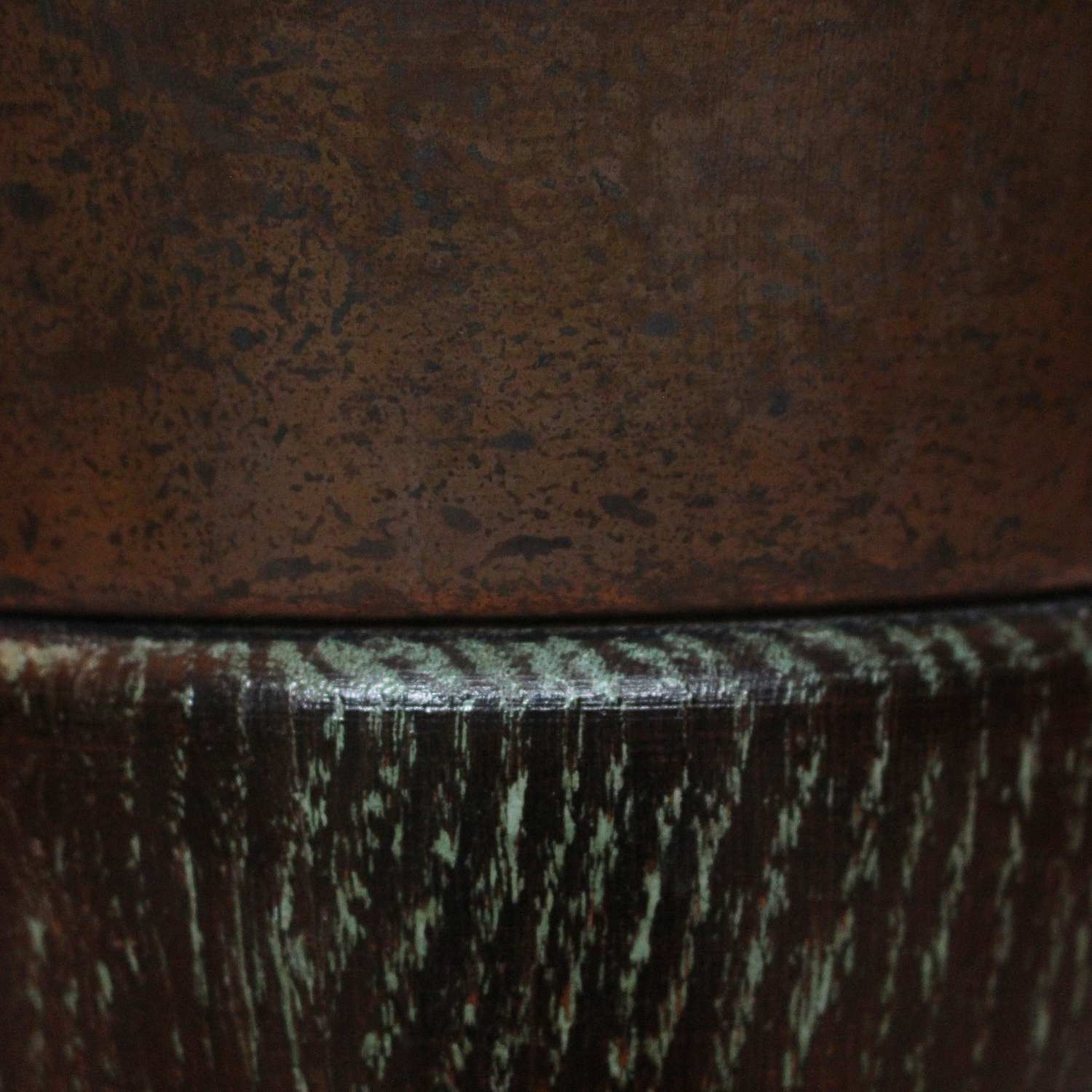 Art Deco uplighter table lamp with bronze neptune and mermaids at Jeroen Markies