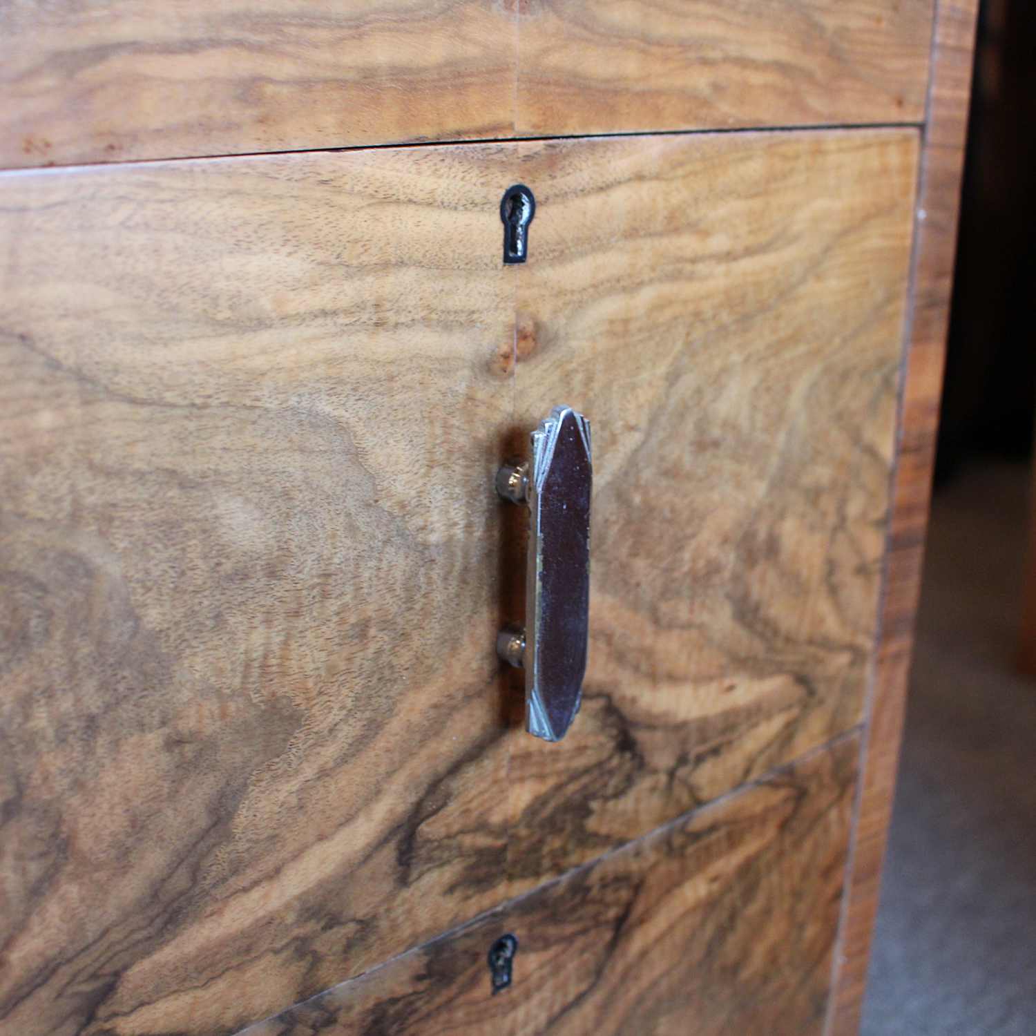 Waring & Gillow Art Deco leather topped desk