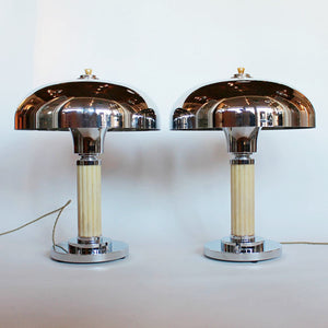 Art Deco Dome Lamps