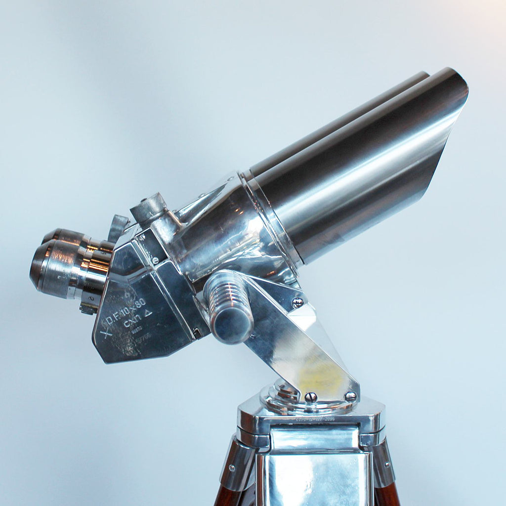 Art Deco 10 x 80 binoculars circa 1940 at Jeroen Markies