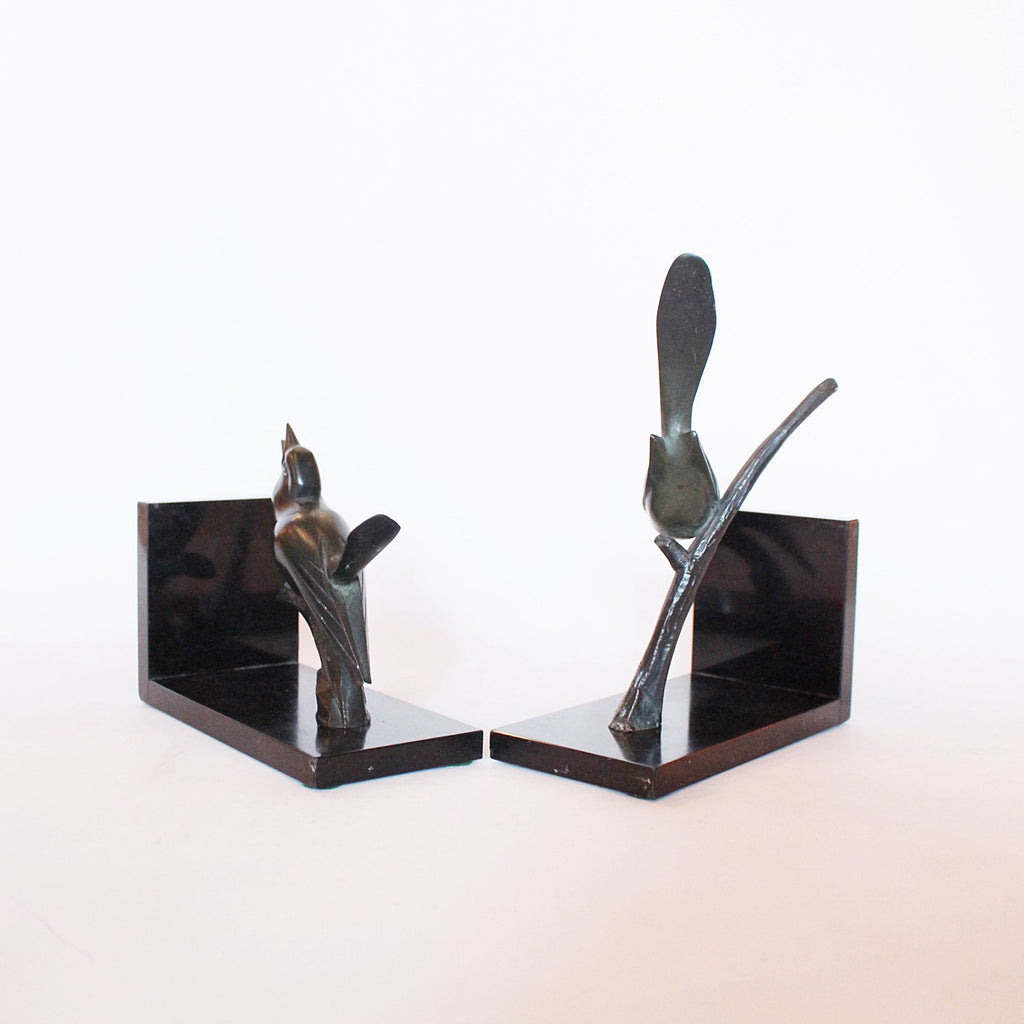 Bronze Bookends