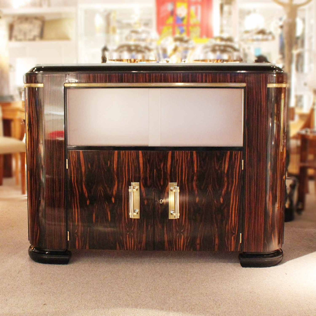 French Art Deco 1930's cocktail cabinet