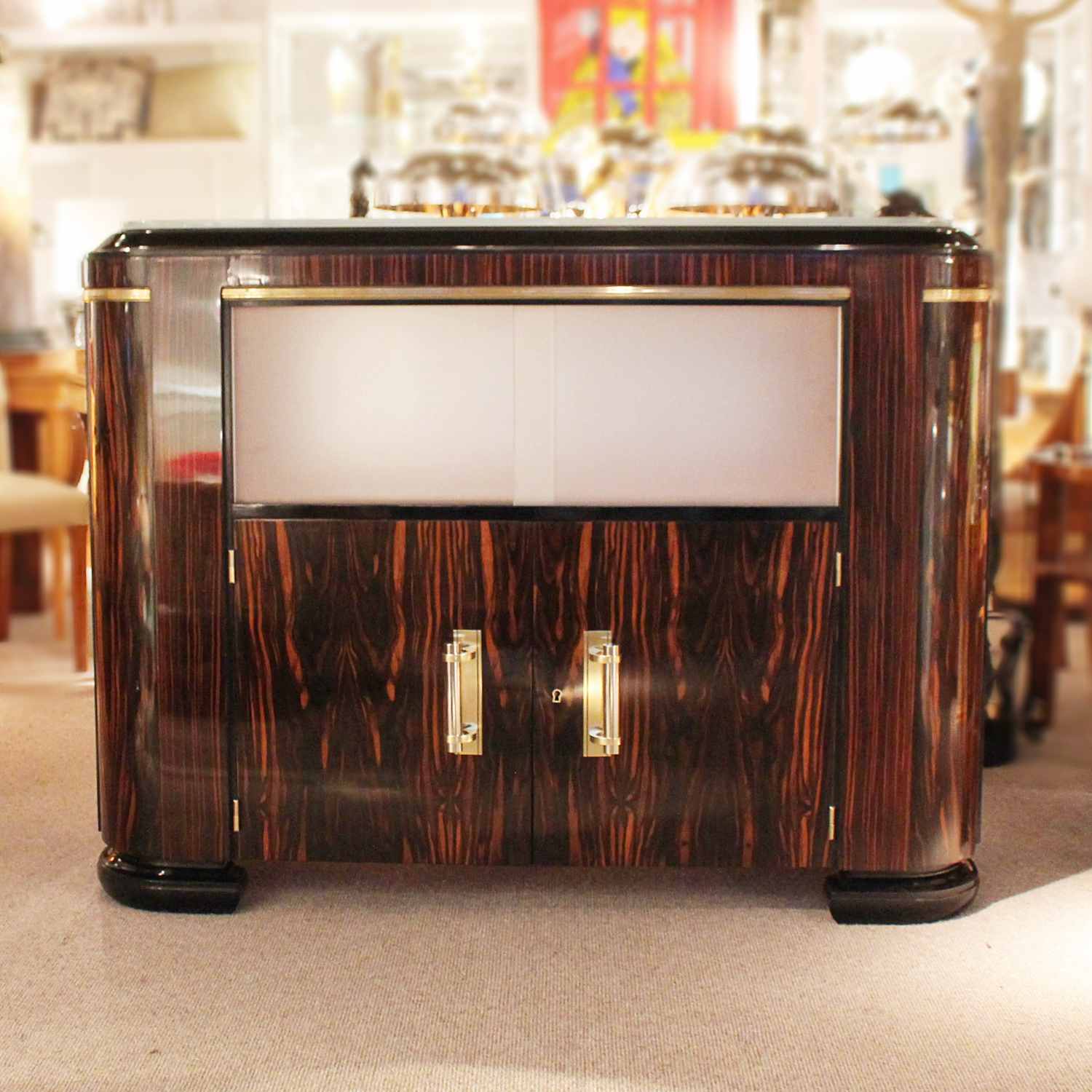 French Art Deco 1930's cocktail cabinet