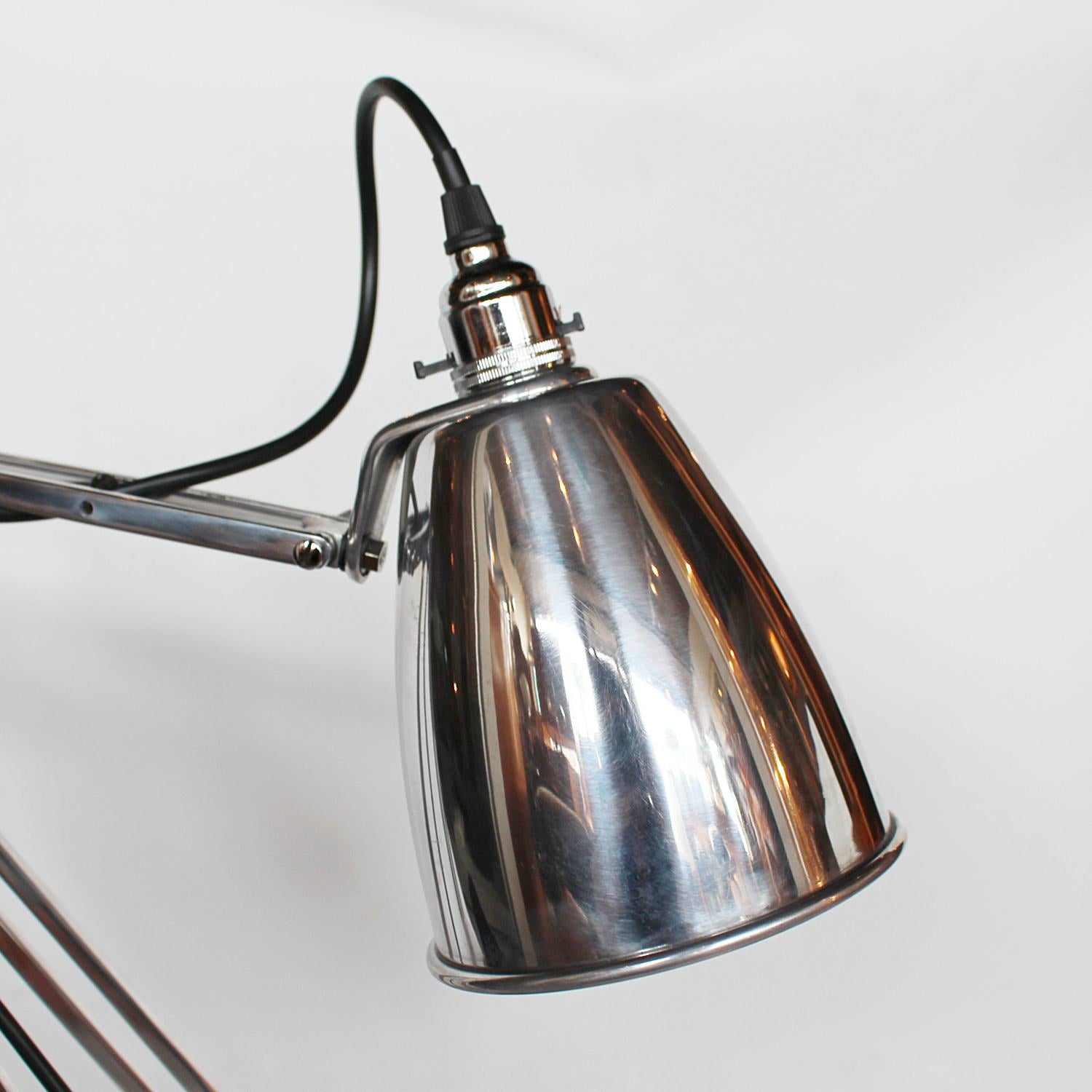 Art Deco Hadrill & Horstmann counterpoise desk lamp at Jeroen Markies