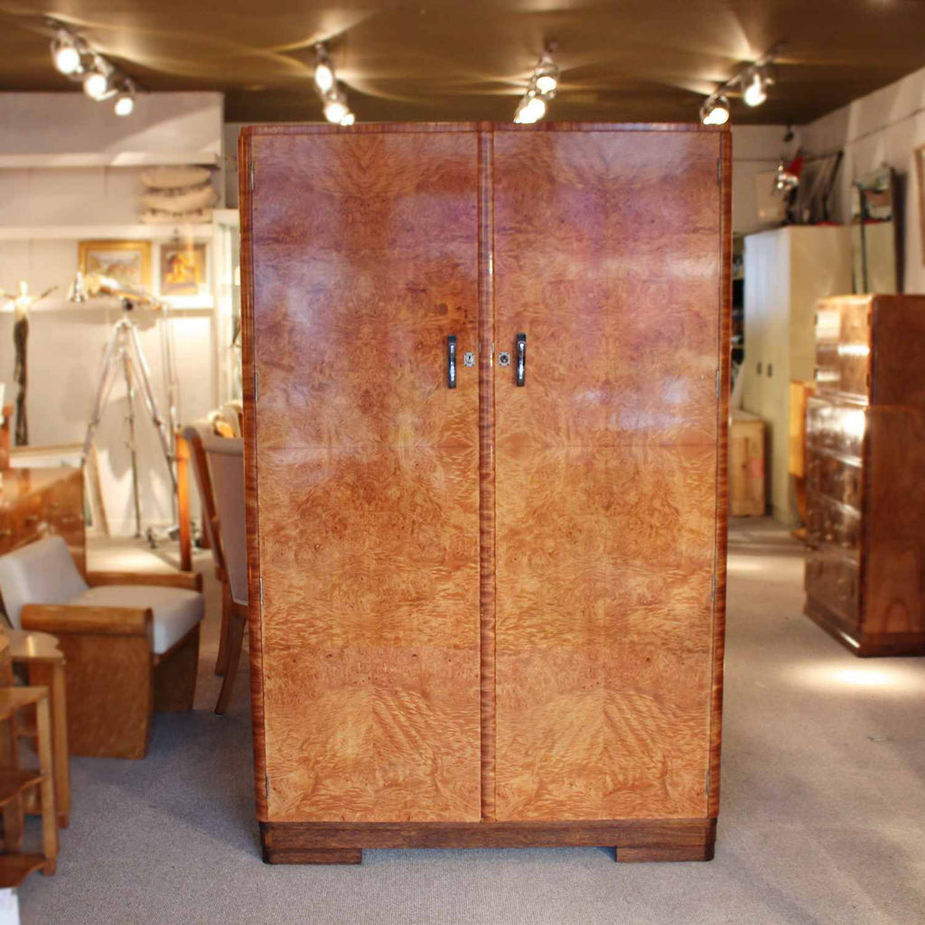 Art Deco double wardrobe circa 1930 at Jeroen Markies