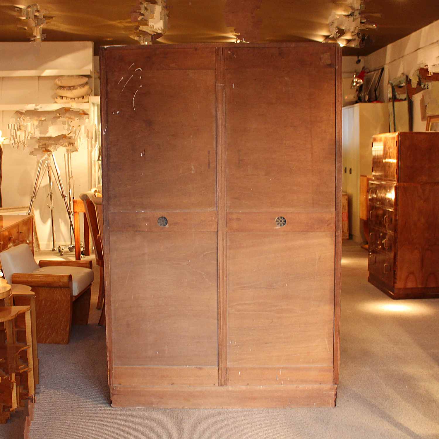 Art Deco double wardrobe circa 1930 at Jeroen Markies