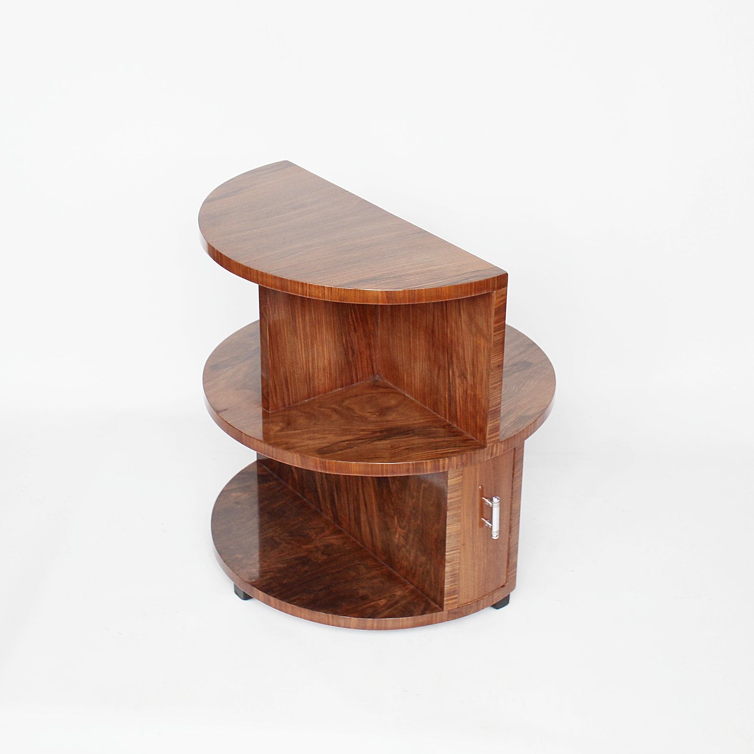 Art Deco library table with integral drawer circa 1930