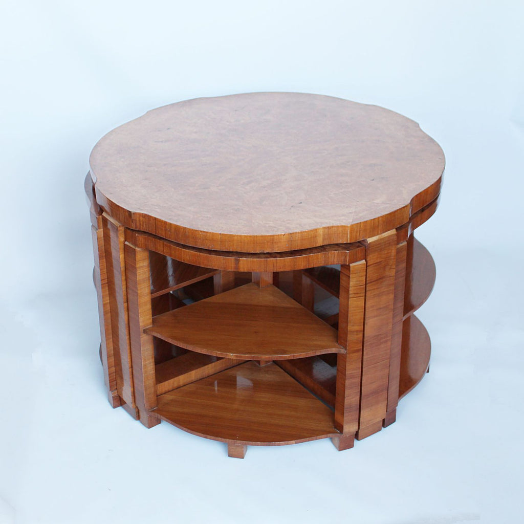 Art Deco nest of tables circa 1930