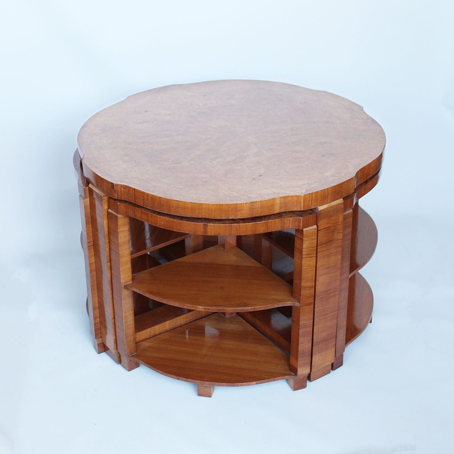 Art Deco nest of tables circa 1930