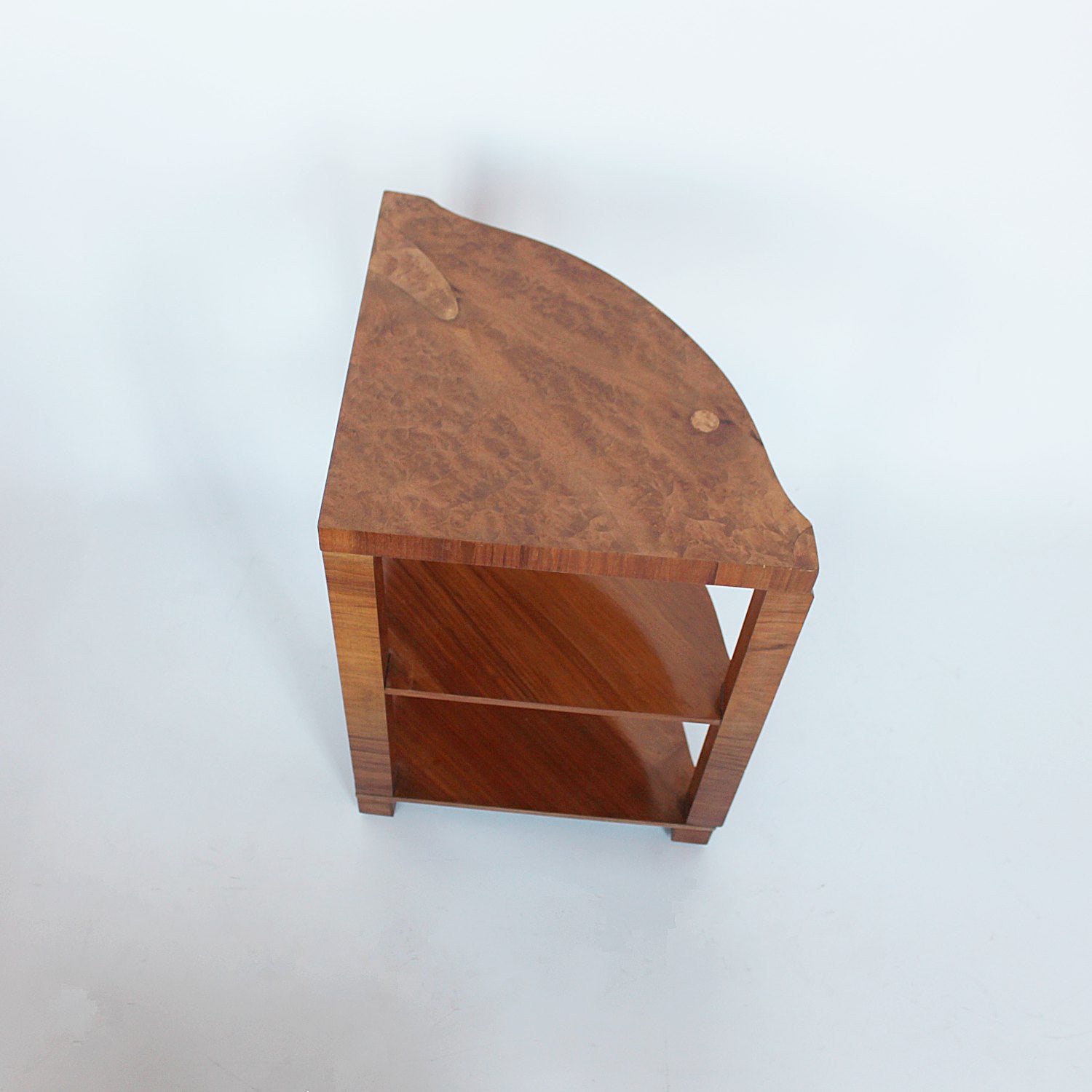 Art Deco nest of tables in walnut circa 1930