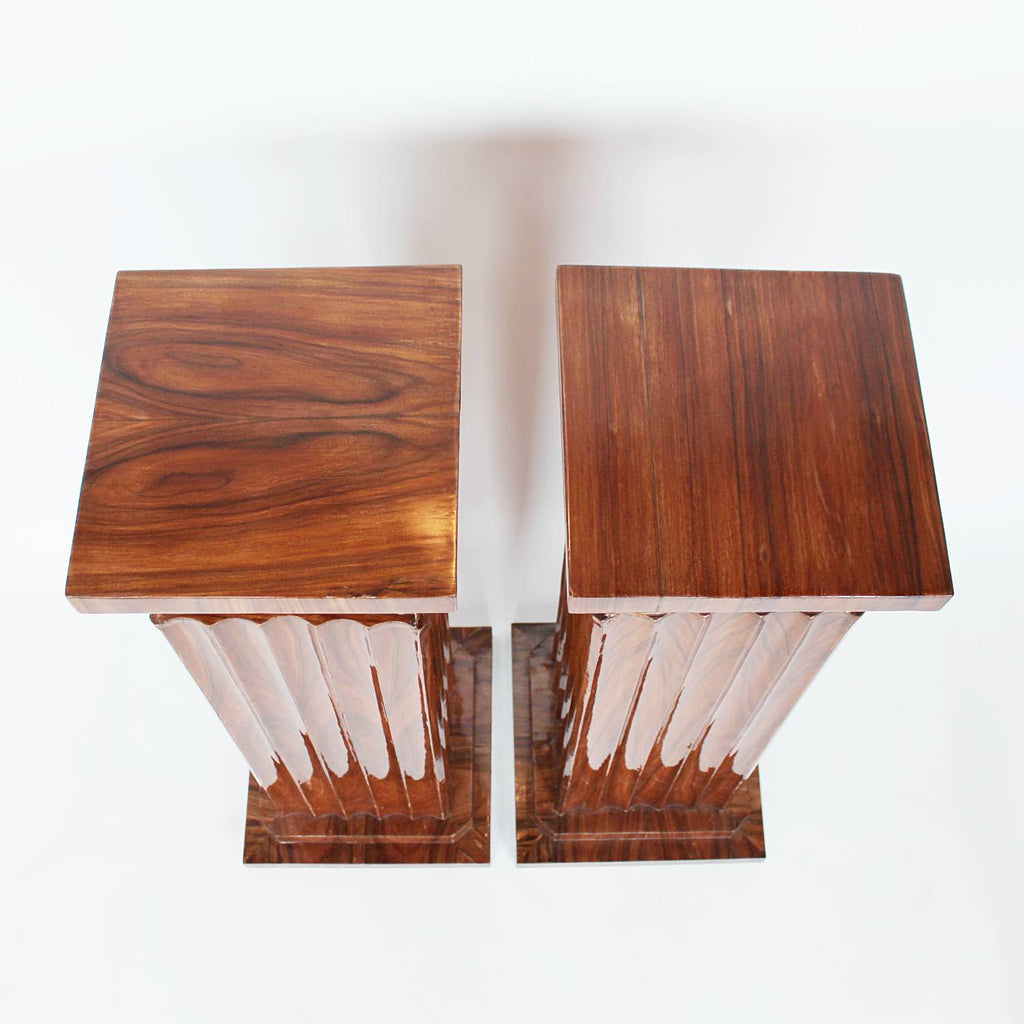 Art Deco pedestals circa 1930