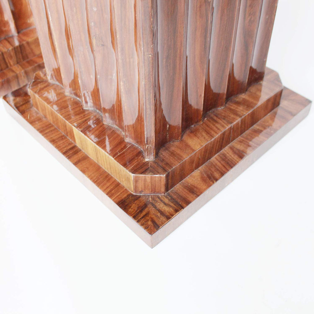 Art Deco pedestals circa 1930