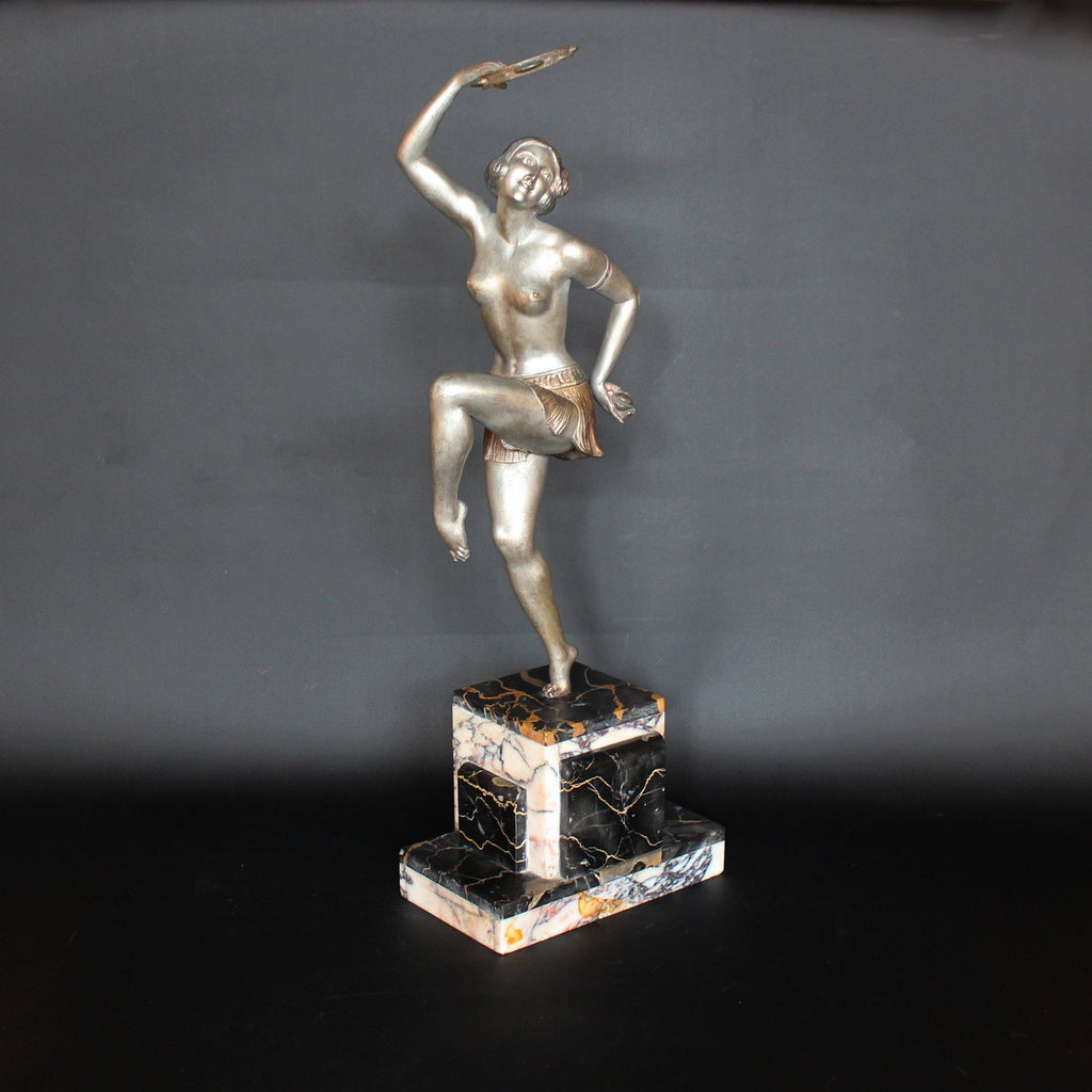 Art Deco Tambourine Dancer