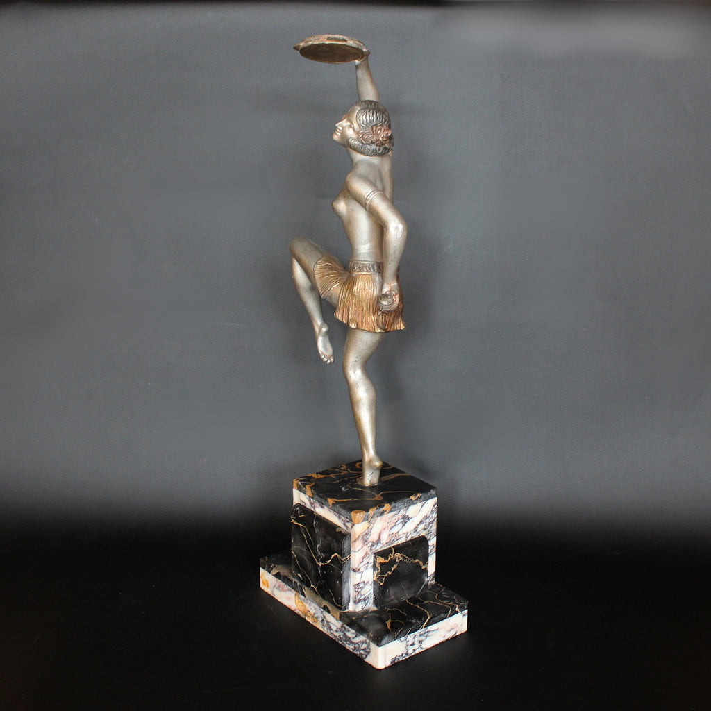 Art Deco Tambourine Dancer