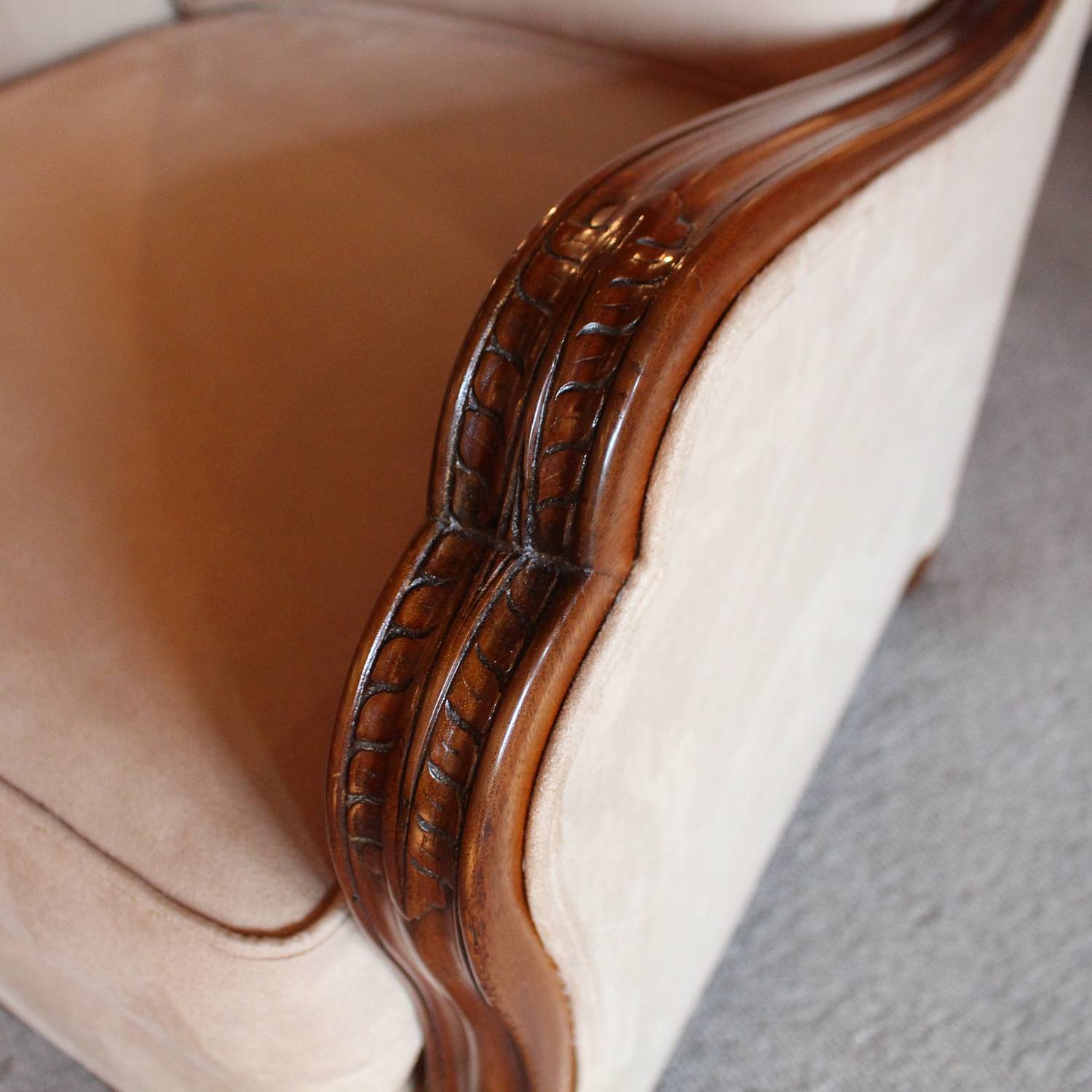 Art Deco three piece suite sofa and armchairs circa 1925 at Jeroen Markies