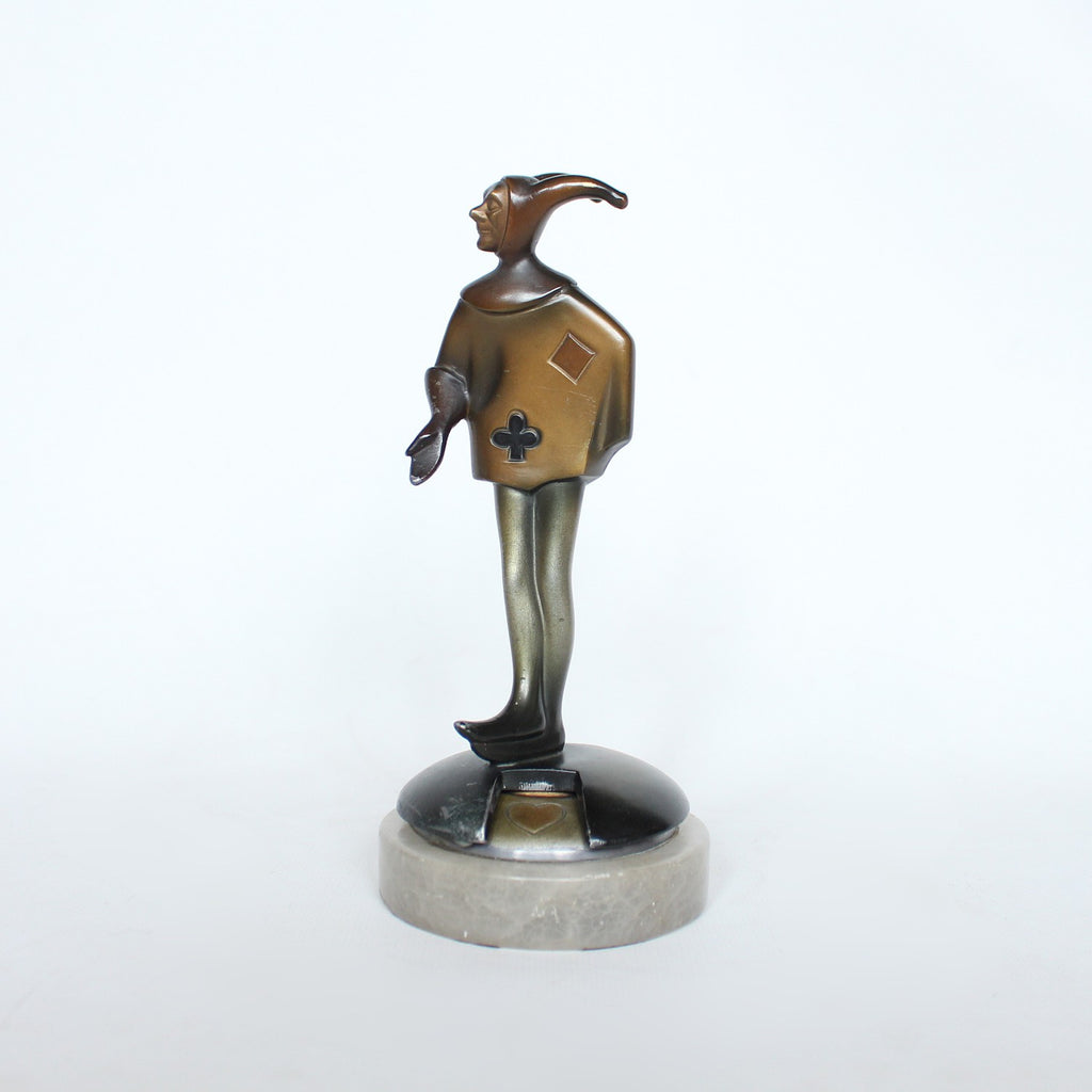 Roland Paris Art Deco trump marker for bridge at Jeroen Markies