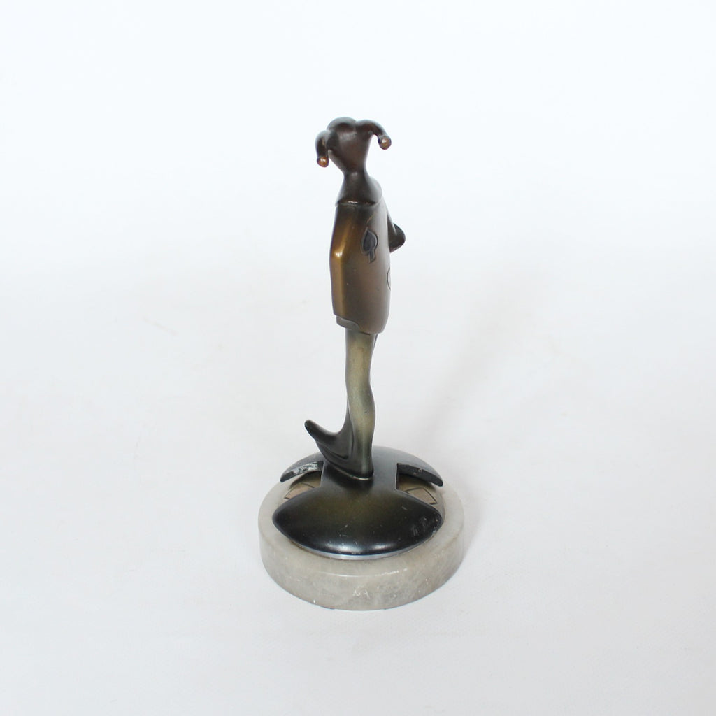 Roland Paris Art Deco trump marker for bridge at Jeroen Markies