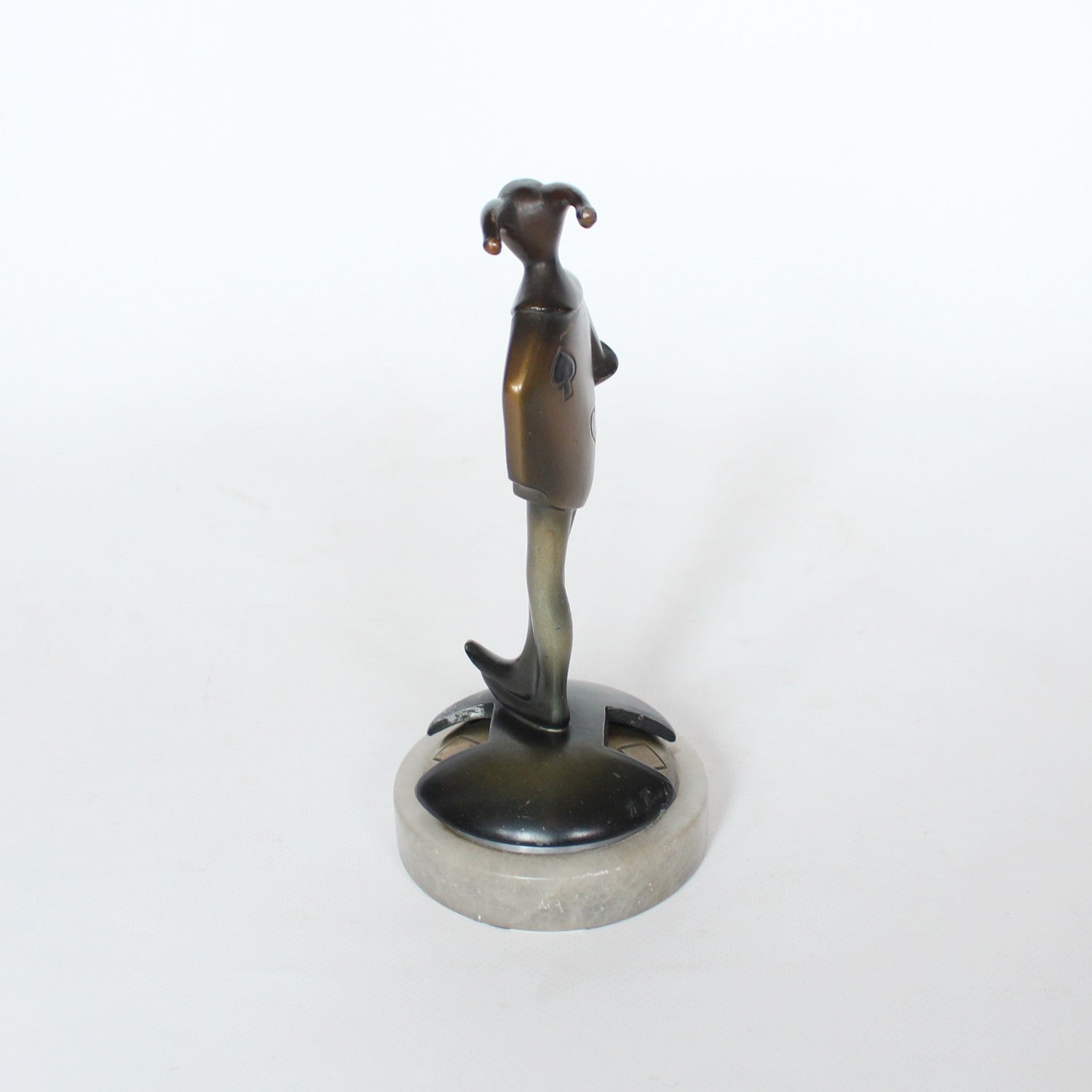 Roland Paris Art Deco trump marker for bridge at Jeroen Markies