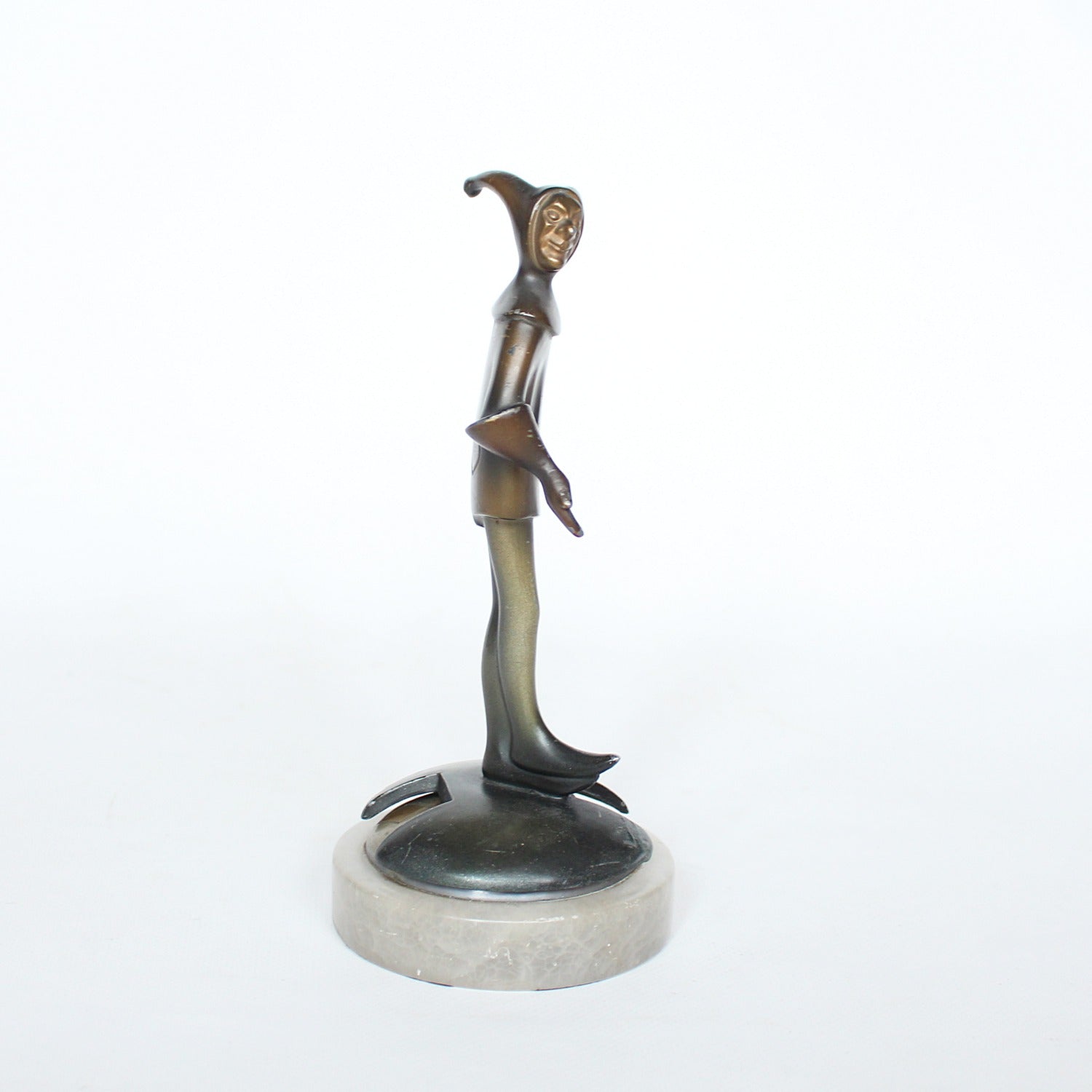 Roland Paris Art Deco trump marker for bridge at Jeroen Markies