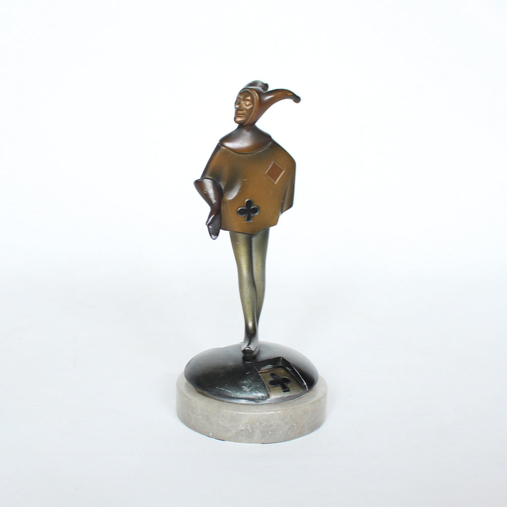 Roland Paris Art Deco trump marker for bridge at Jeroen Markies