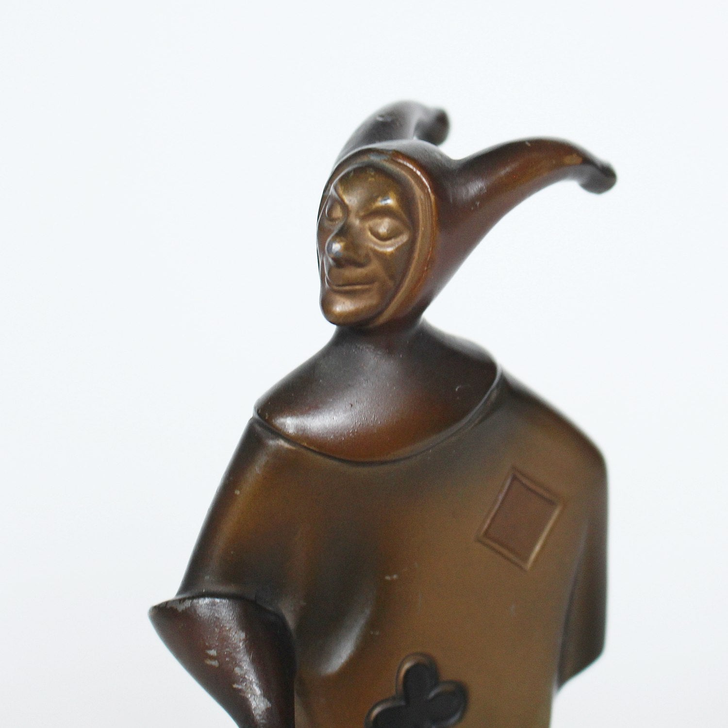 Roland Paris Art Deco trump marker for bridge at Jeroen Markies