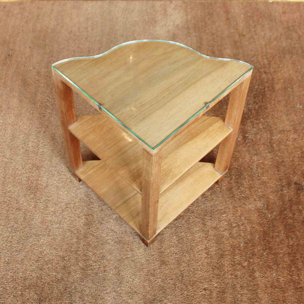 Art Deco walnut coffee table circa 1930 at Jeroen Markies