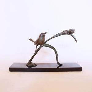 Art Deco Bronze Bird