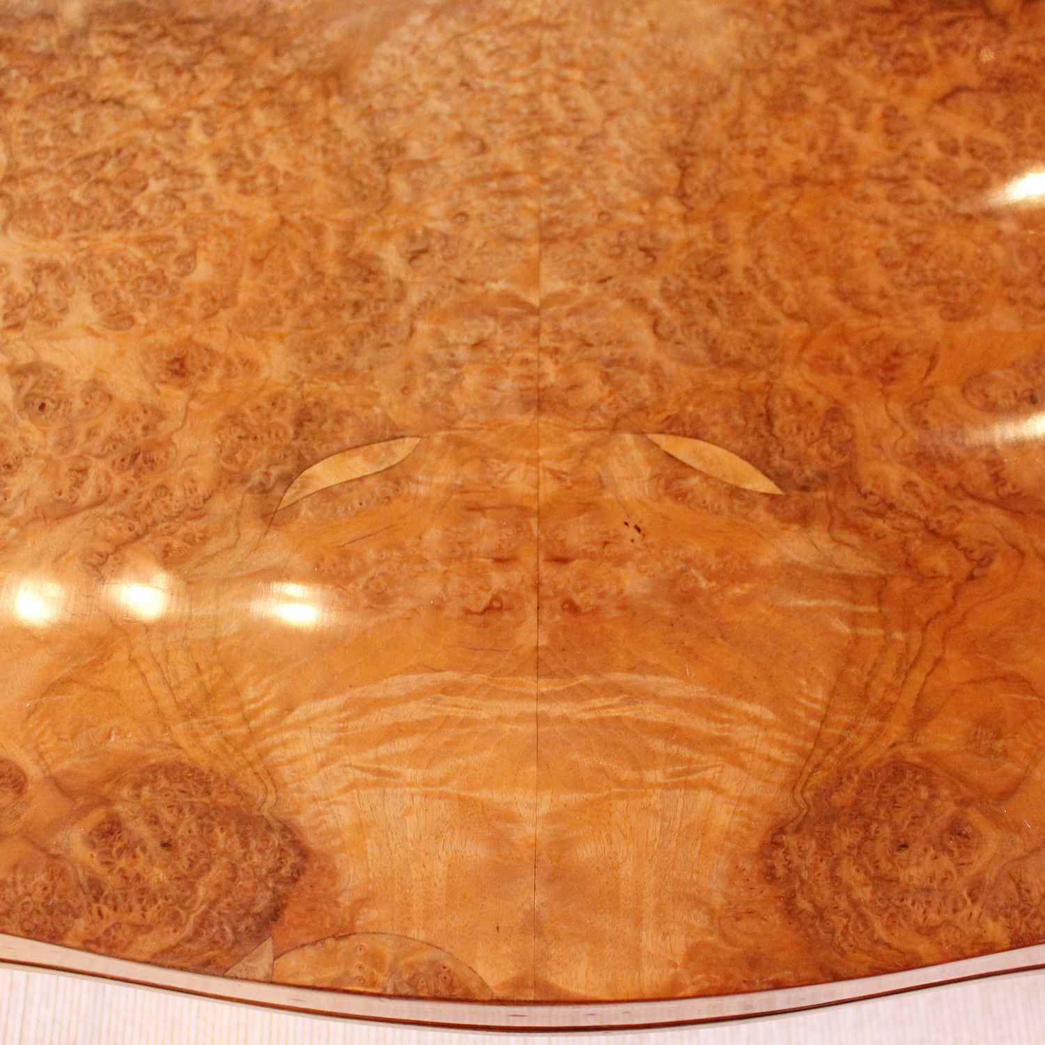 Epstein Art Deco dining suite with six chairs circa 1930 at Jeroen Markies 