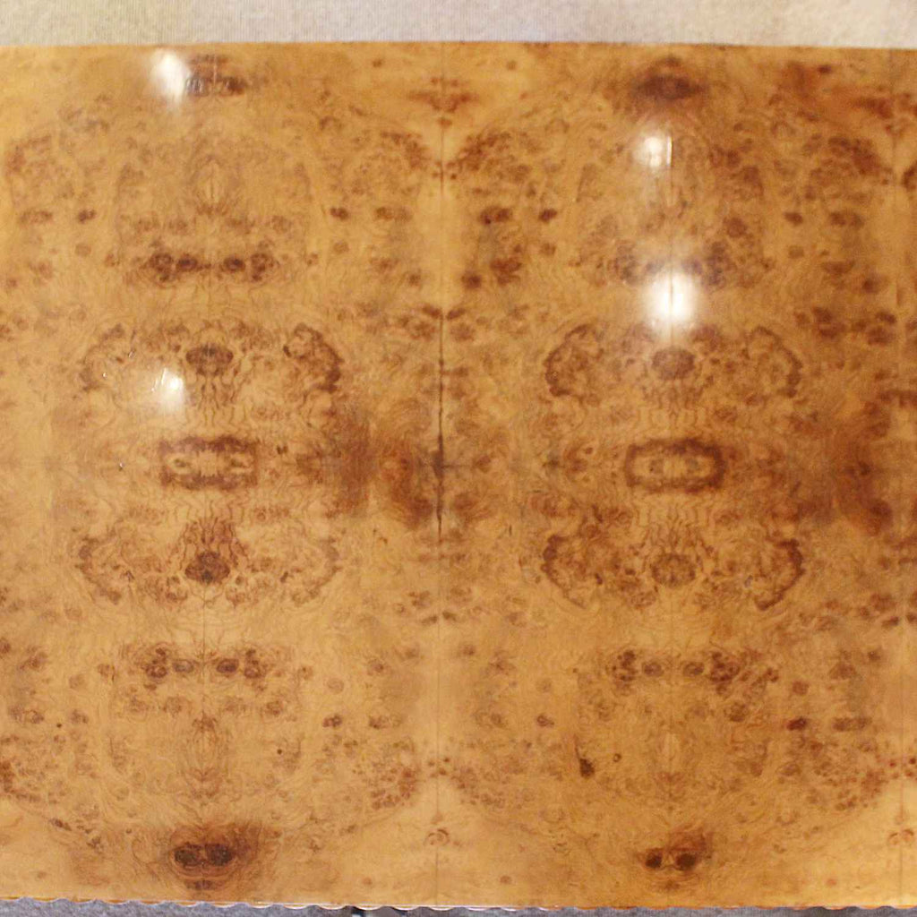 Art Deco six seat dining suite in walnut circa 1930 at Jeroen Markies