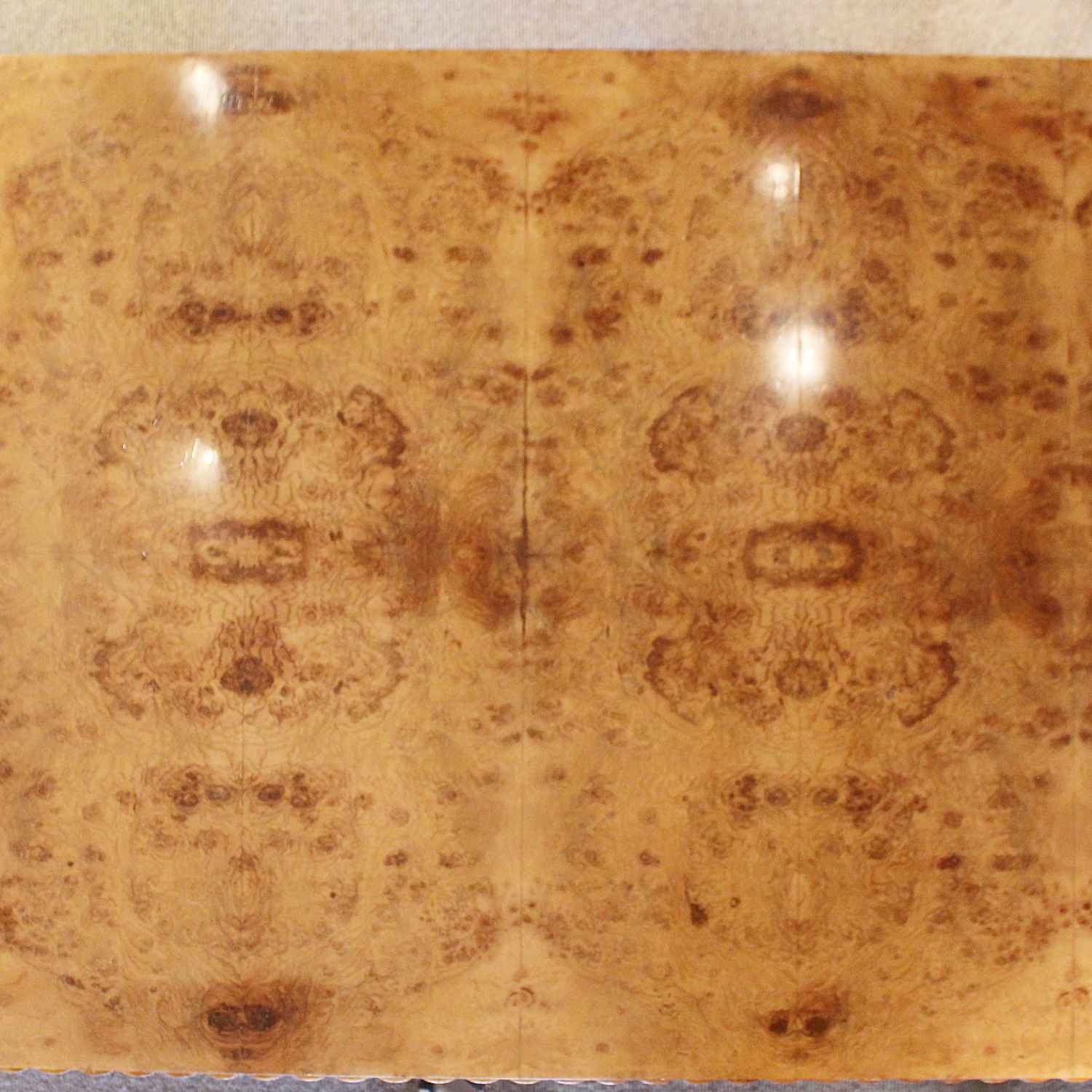 Art Deco six seat dining suite in walnut circa 1930 at Jeroen Markies