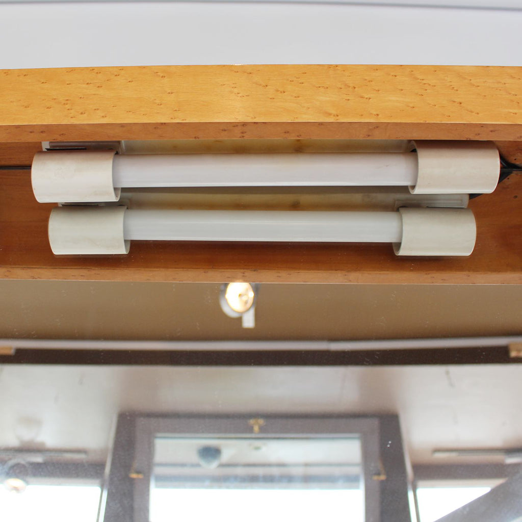 Art Deco freestanding mirror with drawers CIRCA 1930 at Jeroen Markies