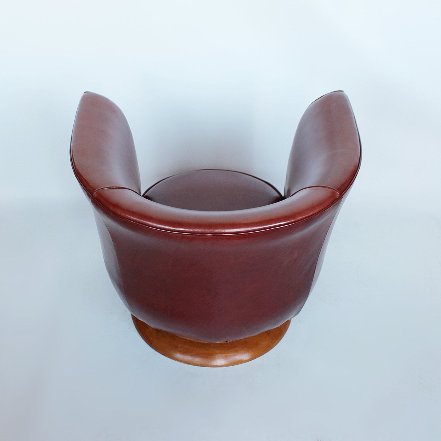 French Art Deco tulip chairs circa 1930