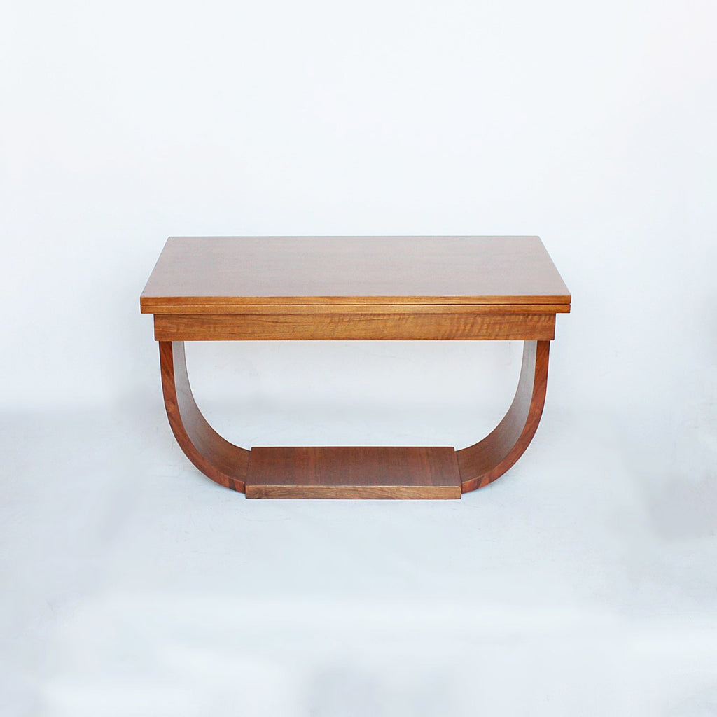 An Art Deco Extendable Walnut Coffee Table Jeroen Markies Art Deco