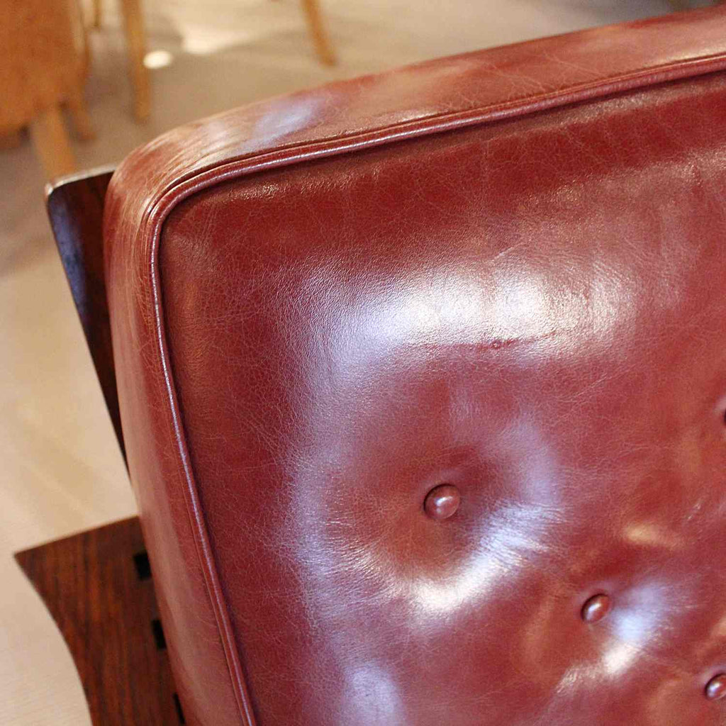 Arts & Crafts reclining oak armchairs after Gustav Stickley circa 1900 at Jeroen Markies