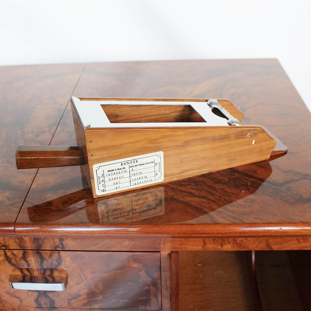 Original Art Deco gaming table by Asprey of London circa 1930