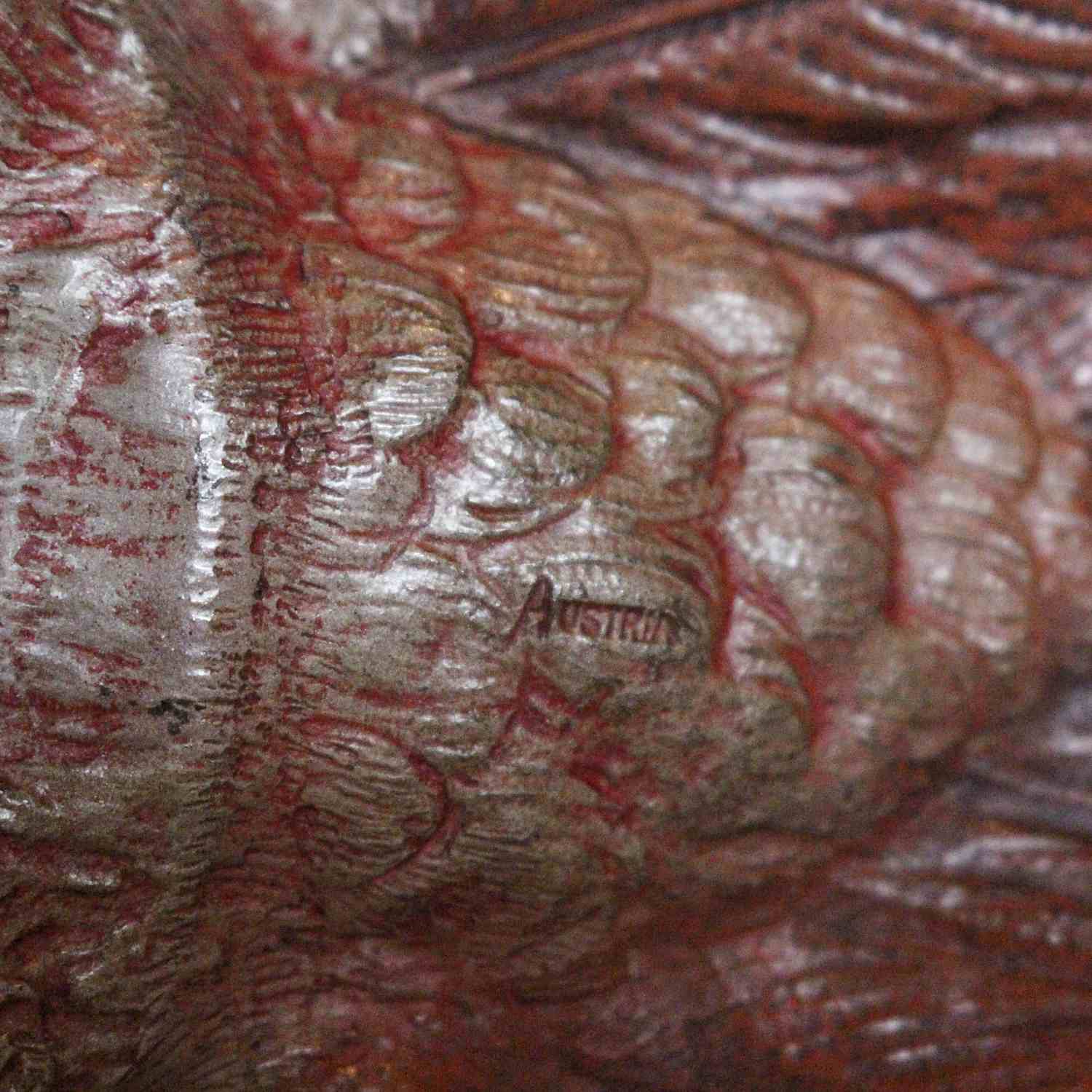 Austrian cold painted bronze cockatoo CIRCA 1900 at Jeroen Markies