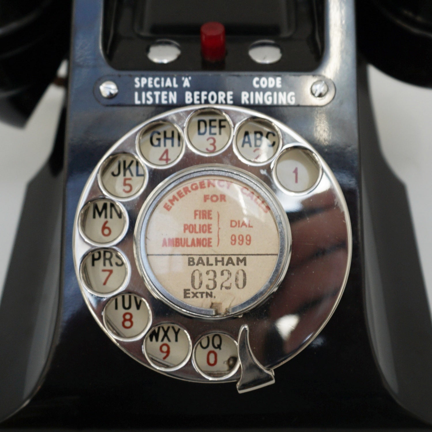 Original GPO Black Bakelite Telephone - Jeroen Markies Art Deco