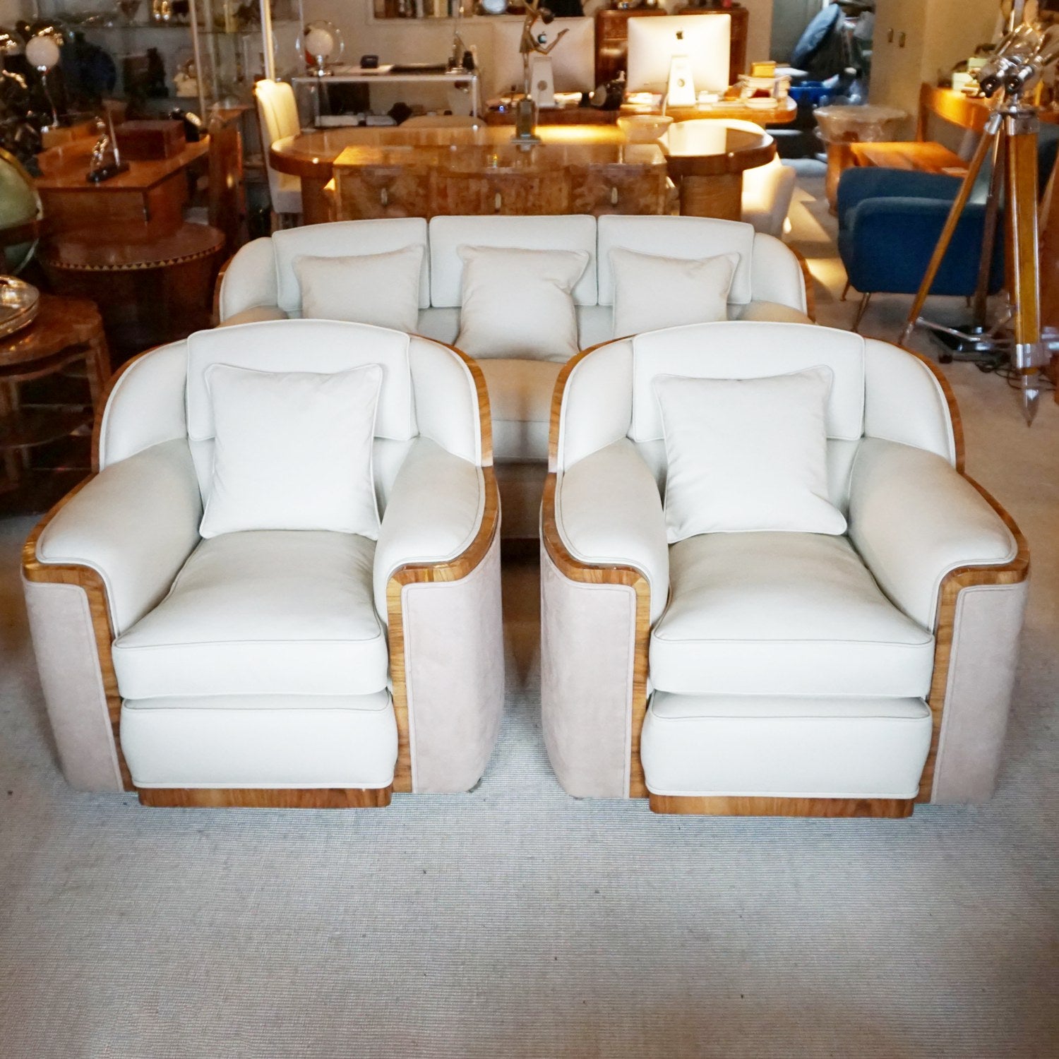 Art Deco Epstein Three Piece Bankers Suite Jeroen Markies Art Deco 