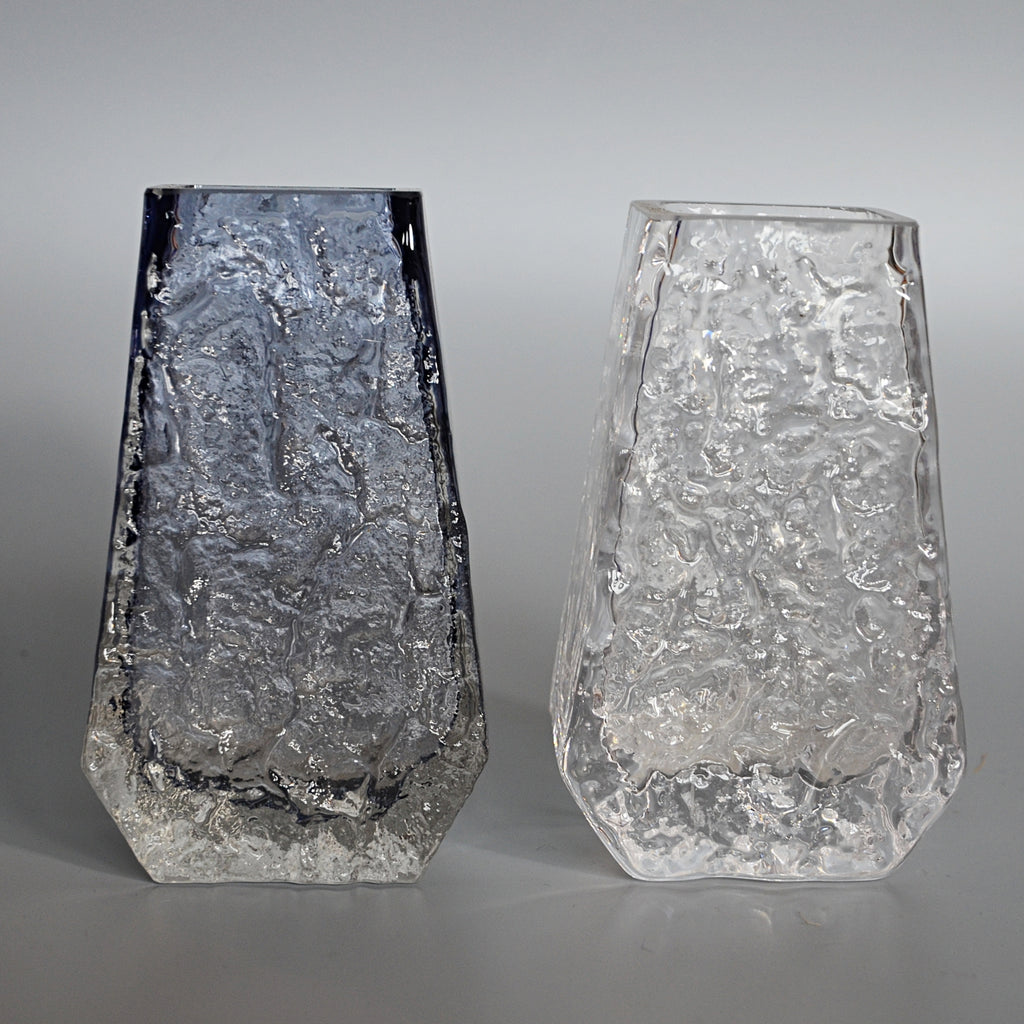 Collection of Fourteen Textured 'Coffin' Bark Vases