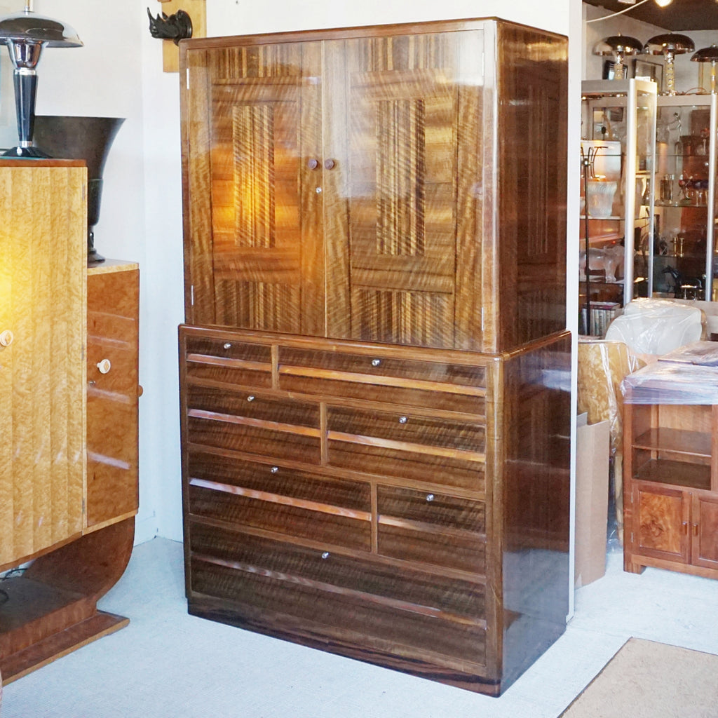 Art Deco Linen Cabinet by Betty Joel Signed and Dated 1935 Art Deco - Jeroen Markies Art Deco