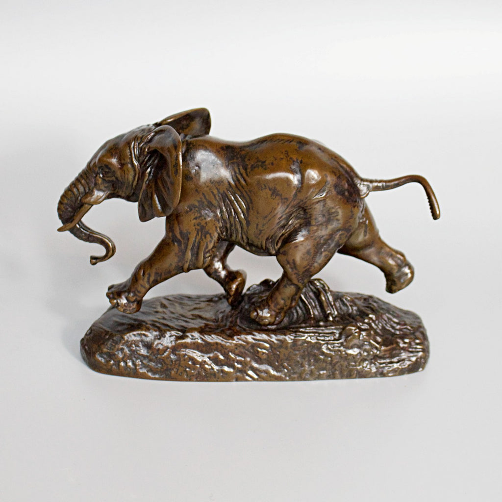 Elephant du Senegal - Art deco sculpture - Jeroen Markies Art Deco