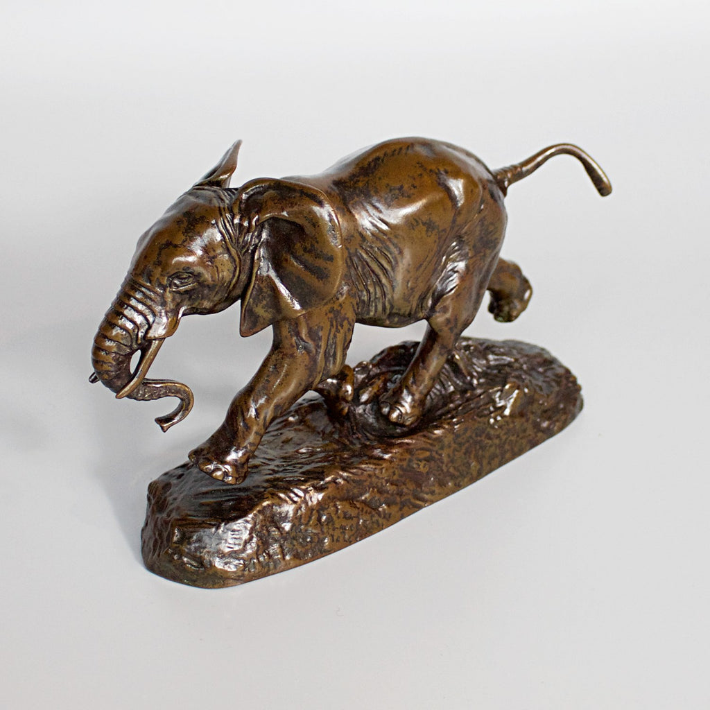 Elephant du Senegal - Art deco sculpture - Jeroen Markies Art Deco