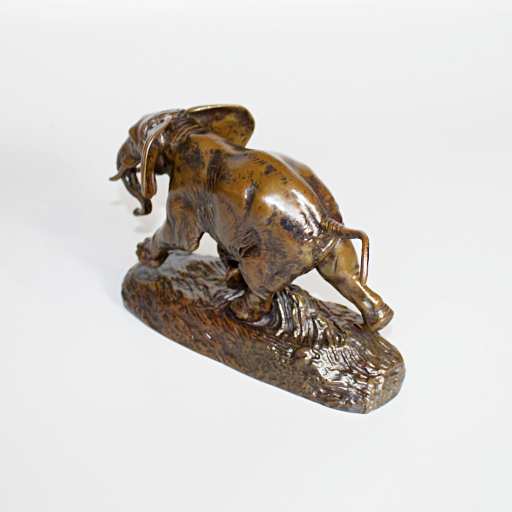 Elephant du Senegal - Art deco sculpture - Jeroen Markies Art Deco