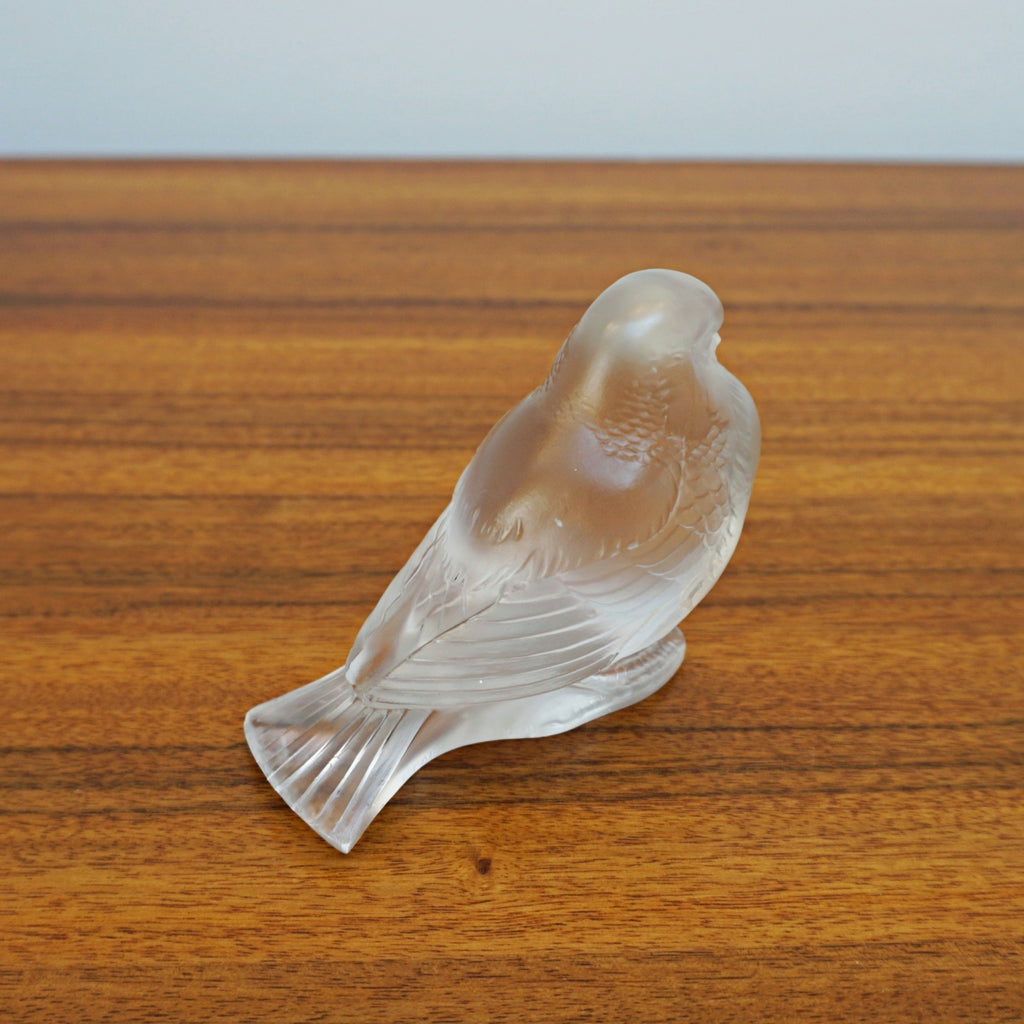Moineau Fier - René Lalique Glass - Lalique Paperweight - Jeroen Markies Art Deco Furniture