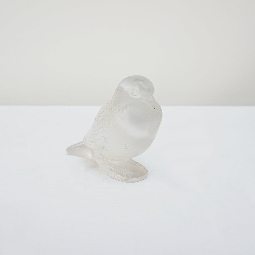 Moineau Fier - René Lalique Glass - Lalique Paperweight - Jeroen Markies Art Deco Furniture