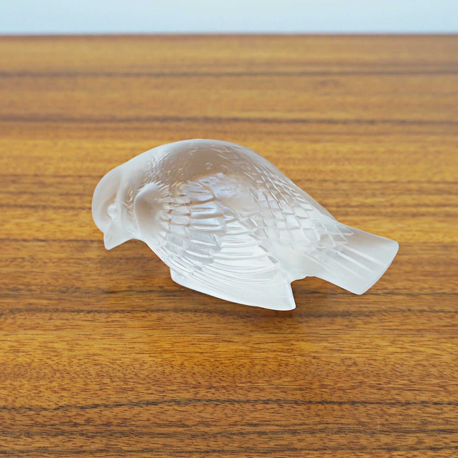 Moineau Sournois - René Lalique Glass - Lalique Paperweight - Jeroen Markies Art Deco Furniture