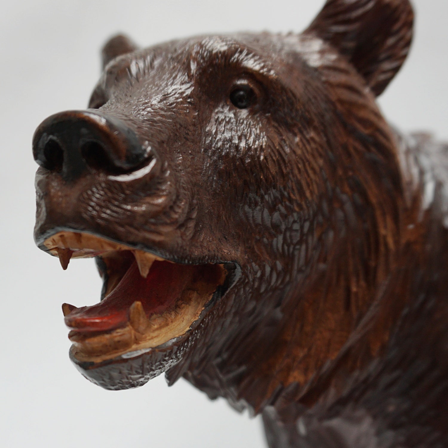 Swiss Black Forest Carved Bear Circa 1890 - Jeroen Markies Art Deco